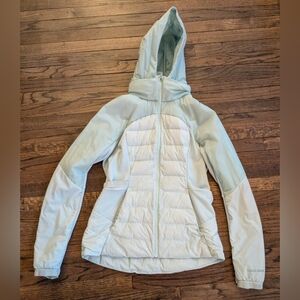 Lululemon Down For it All Jacket, Delicate Mint, 10